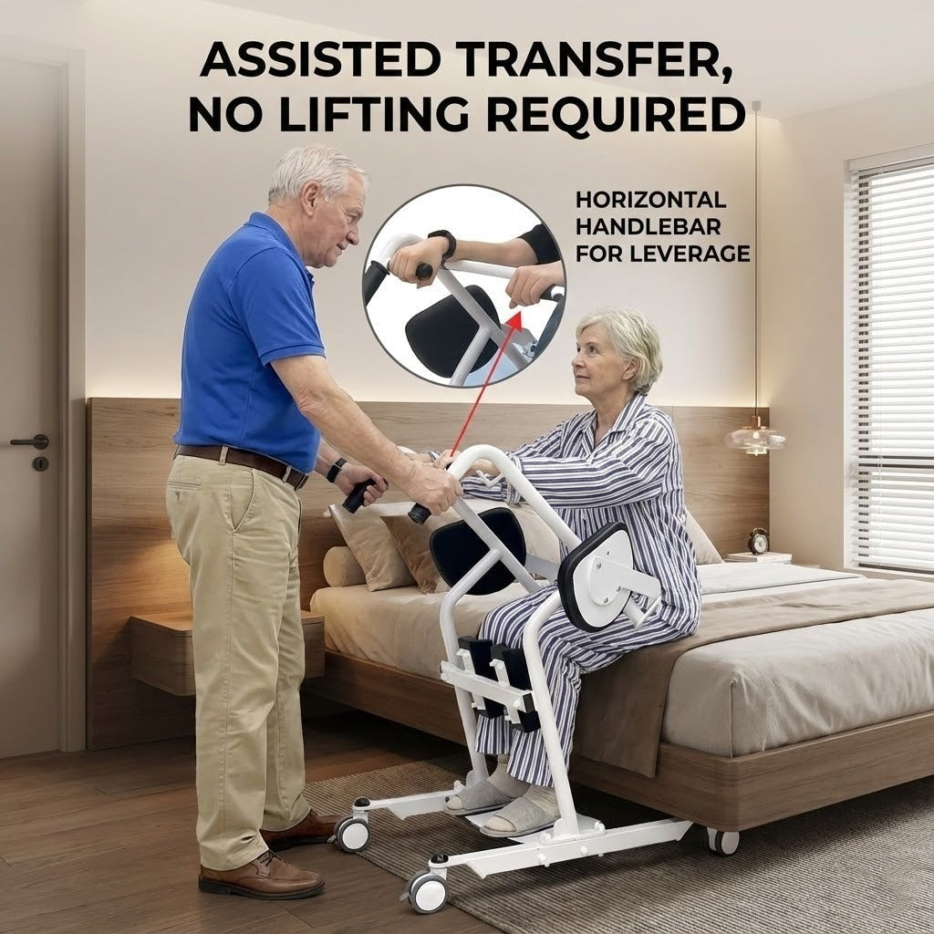 Stand Assist Elderly Patient Transfer Lift Chair - Image 2