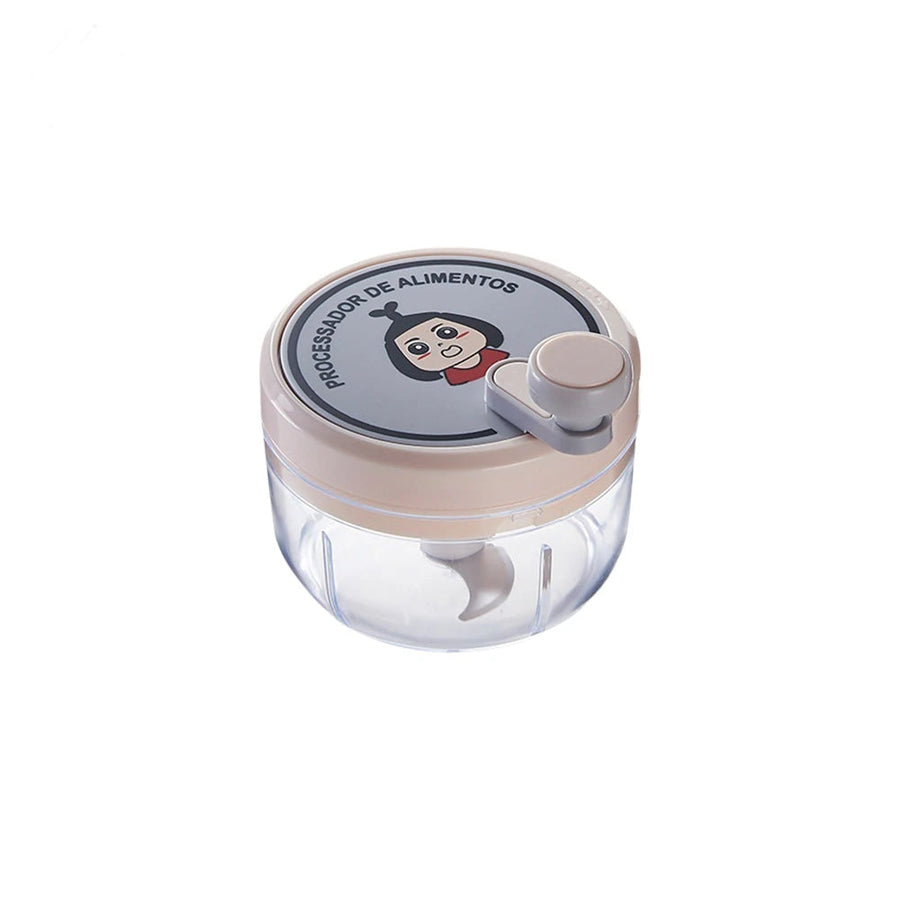 Portable Manual Fast Garlic Vegetable Chopper - Image 7