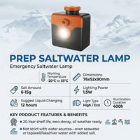 Aqua Charge Salt Water Emergency Lamp - Image 7