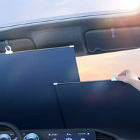 Retractable Anti-UV Light Car Windshield Sunshade - Image 2