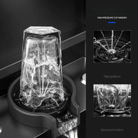 OrbitWash Oval Hidden Cup Wash Island Sink - Image 2