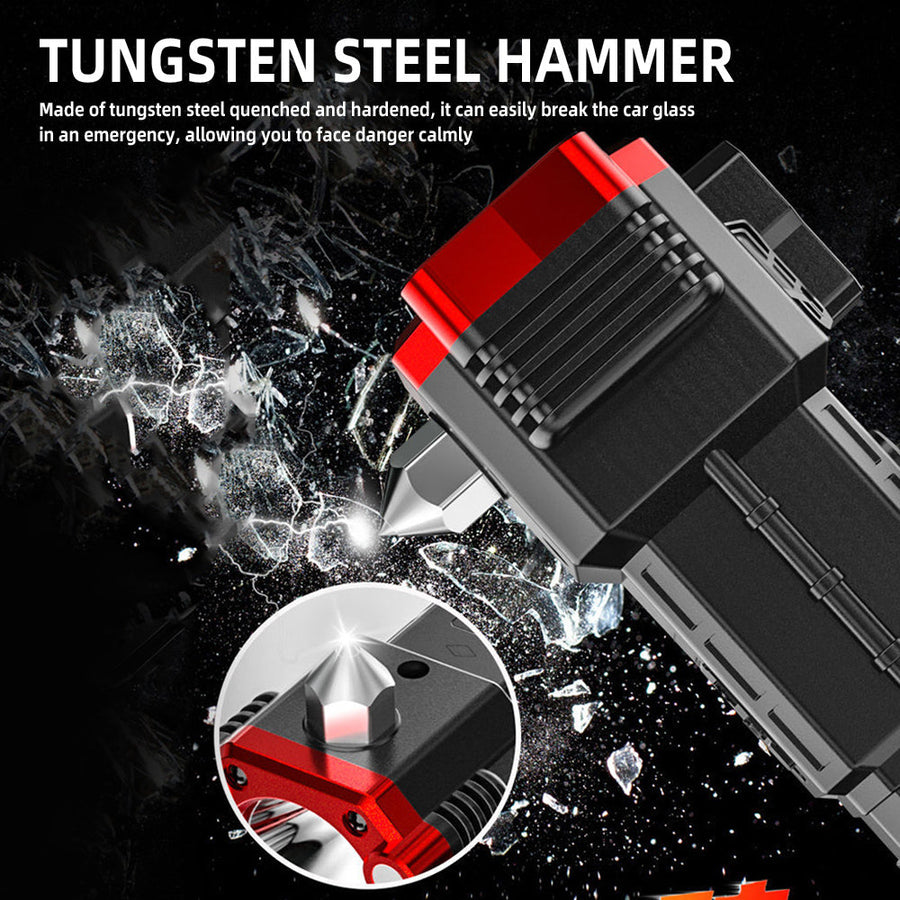 Multifunctional Heavy-Duty Magnetic Safety Rechargeable Flashlight - Image 1