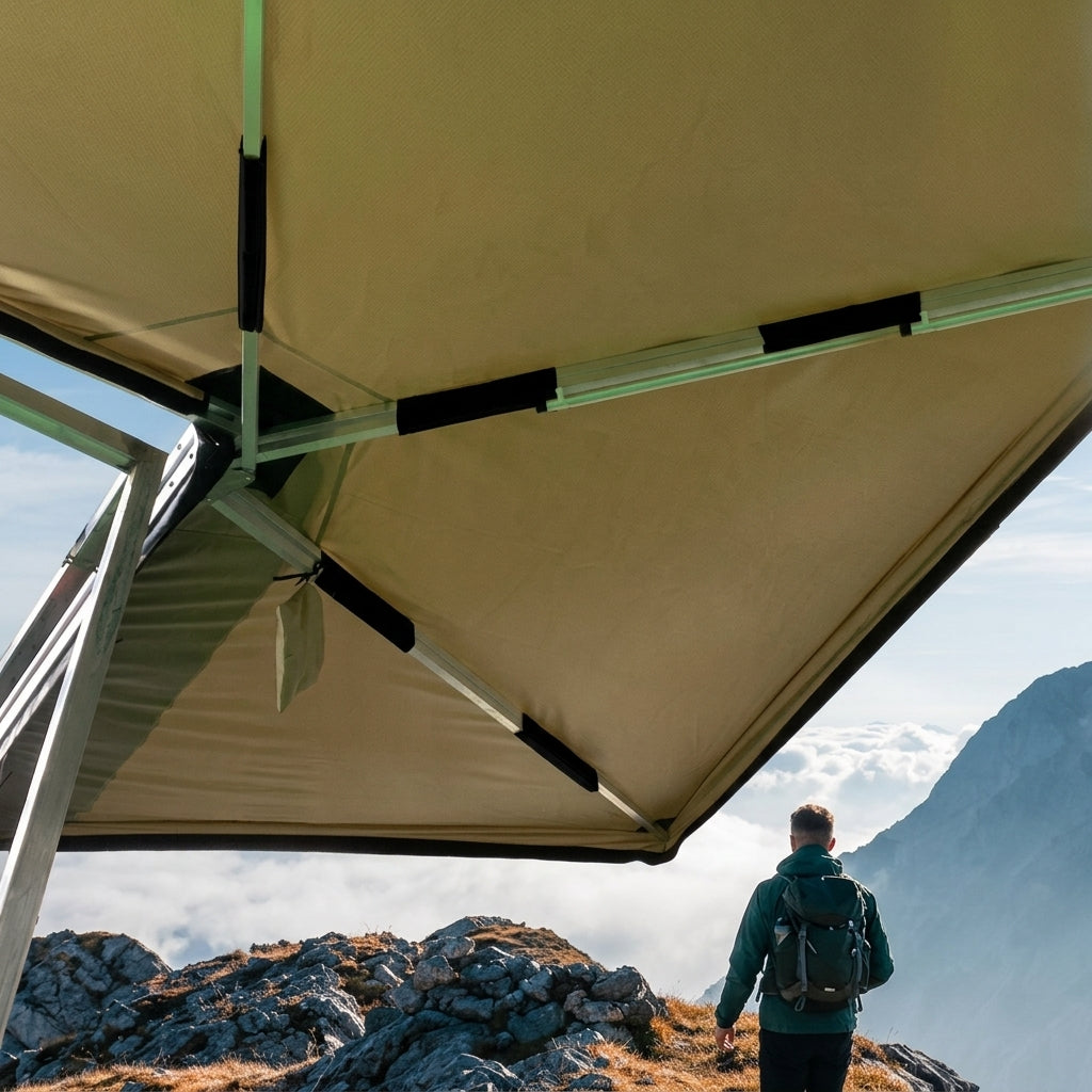 All-Season Camping Retractable Car Roof Sunshade - Image 4