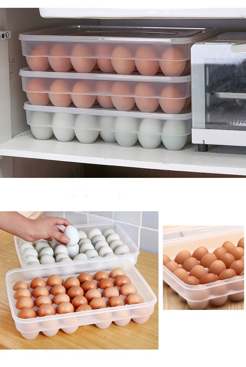 Japanese-Style Plastic Duck Egg Storage Box - Image 12