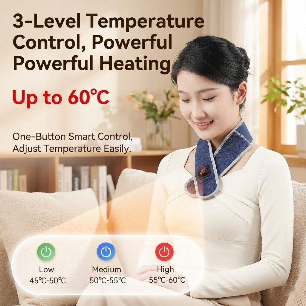 Neck Heater Relax Therapy Scarf - Image 2