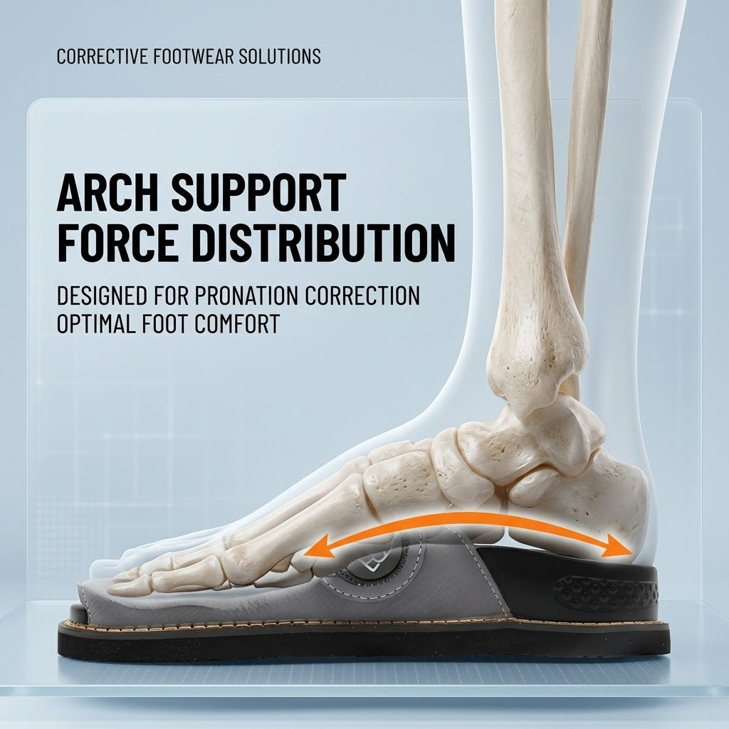 Adjustable Toe Corrector Recovery Walking Sandals - Image 4