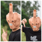 Giant Middle Finger Funny Mask