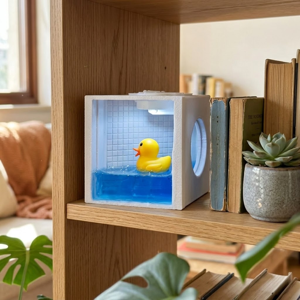 Tiny Duck Pool Night Lamp - Image 2