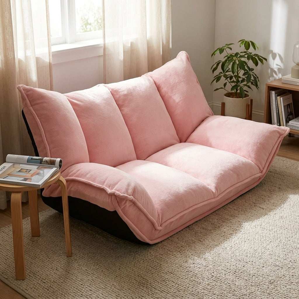 Adjustable Foldable Legless Lounge Sofa - Image 8