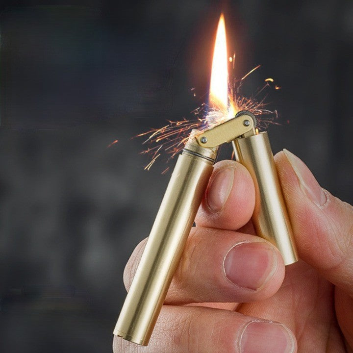 Timeless Creative Foldable Kerosene Windproof Lighter - Image 0