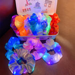 LED Hair Scrunchies