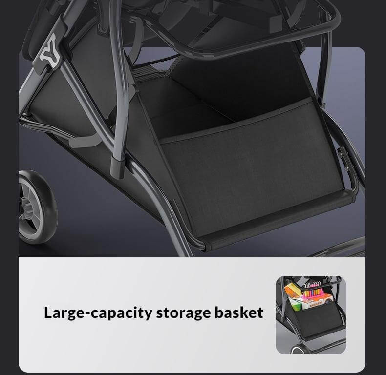 Easy Travel Foldable Modern Baby Stroller - Image 3