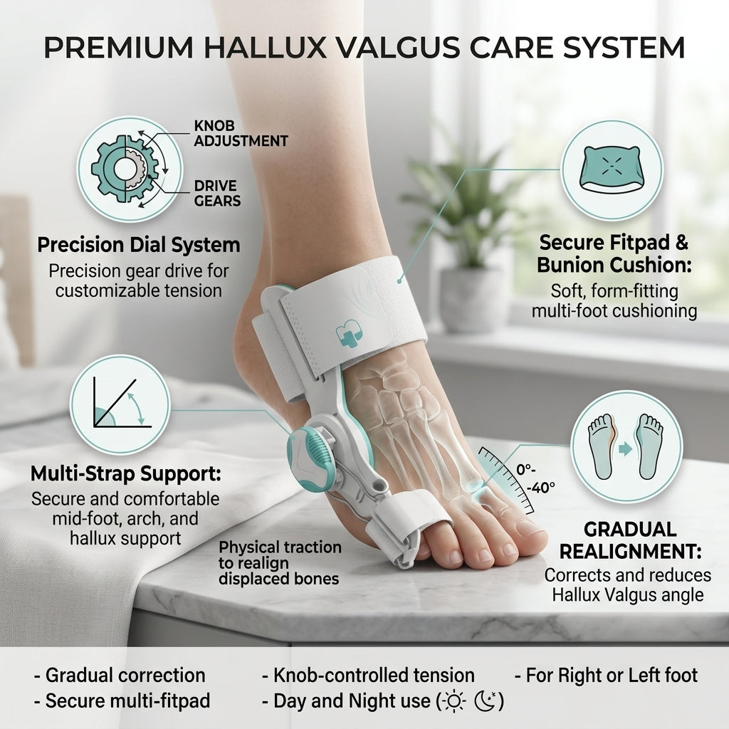 Adjustable Foot Care Big Toe Straightener