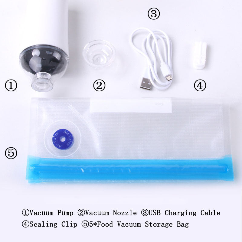 Quick Seal USB Powered Mini Vacuum - Image 3