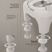 Safe Sit Elderly Support Indoor Toilet Chair - Image 3