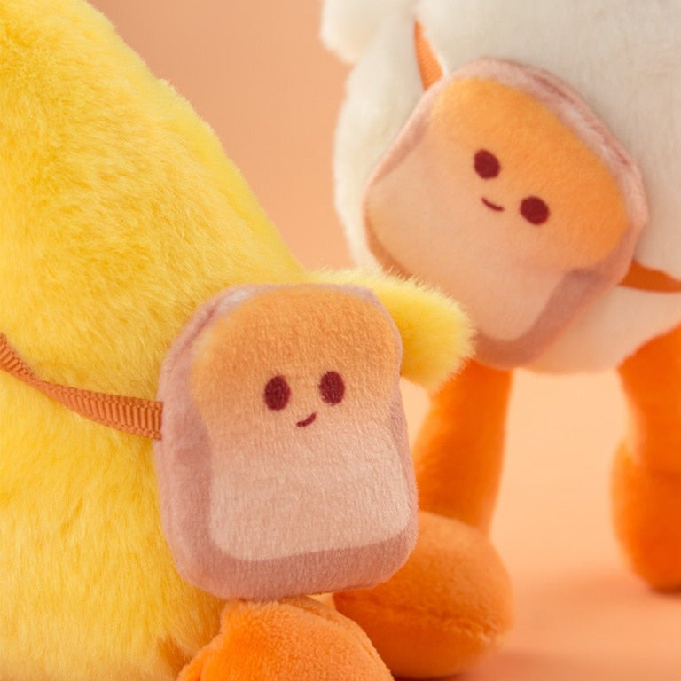 Lovely Crooked Duck Doll Keychain - Image 3
