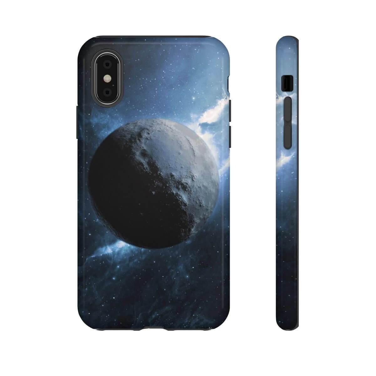 Blue Moon Space Tough High Quality iPhone Cases - MaviGadget