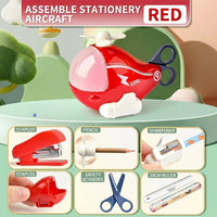 Kids Education Stationery Helicopter Storage Toy - Image 2