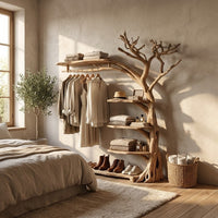 Sculptural Tree Branch Wardrobe Display Storage Rack - Image 5