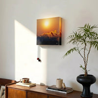 Golden Mountain Sunrise LED Wall Lamp - Image 5