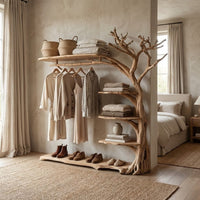 Sculptural Tree Branch Wardrobe Display Storage Rack - Image 1