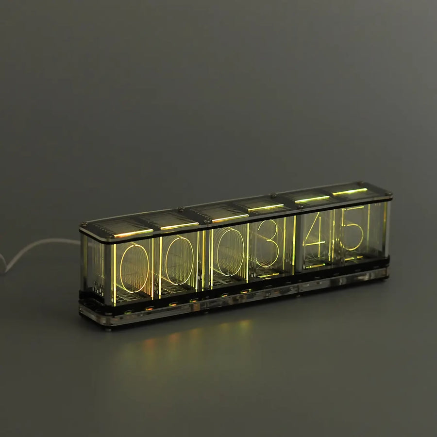 RGB TUBE CLOCK - Image 1