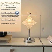 Crystal Star Ambient Touch LED Table Lamp - Image 4