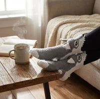 Hungry Wolf Warm Socks - Image 1