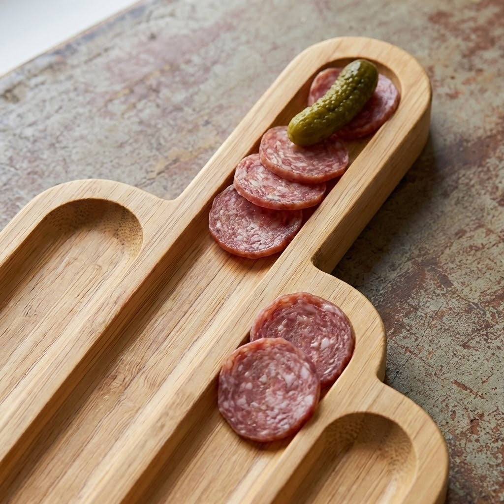 Middle Finger Charcuterie Serving Board Platter - Image 4