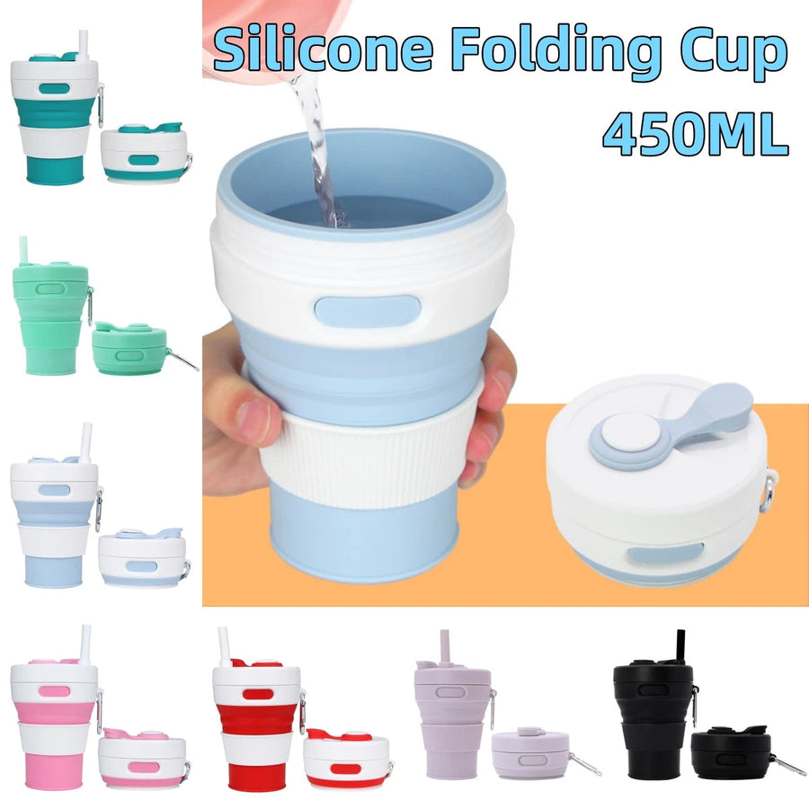 Reusable Portable Sip-and-Go Collapsible Cup - Image 3