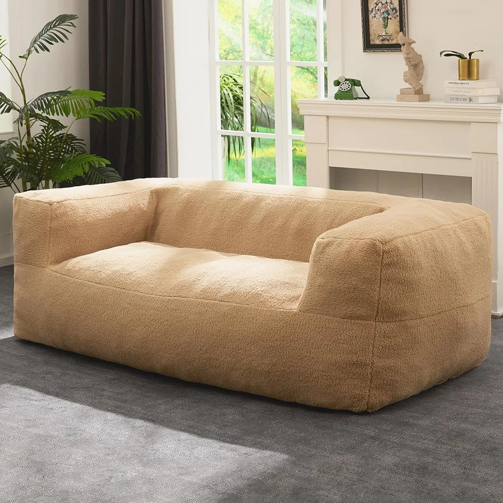 Plush Modern Soft Fabric Oversized Sofa