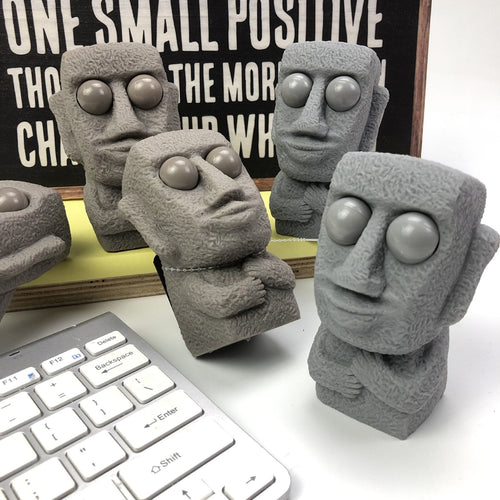 Eye-Popping Rock Man Fidget Toy - Image 0