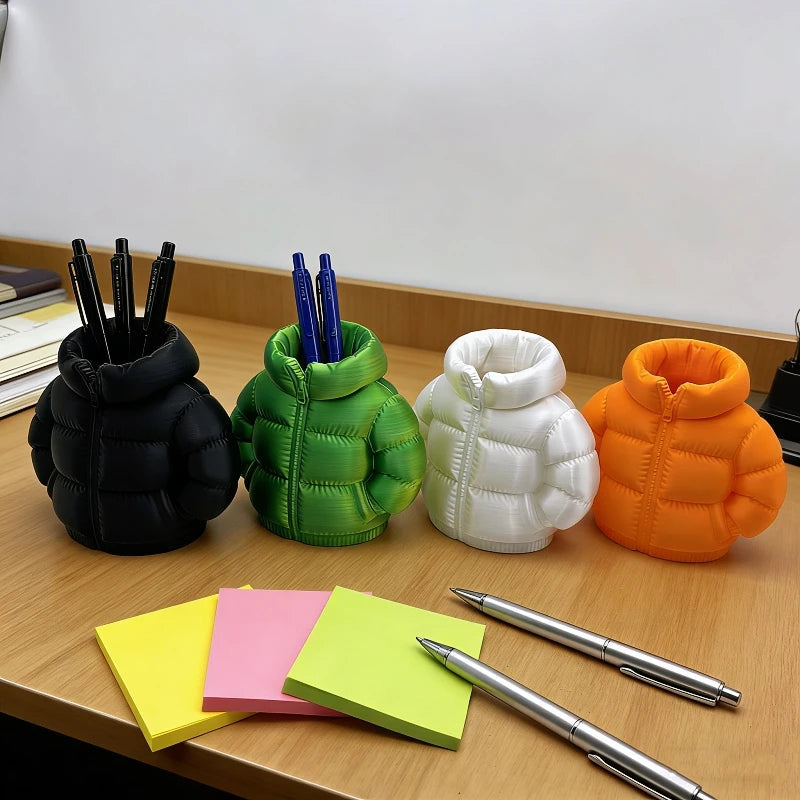 Mini Puffer Jacket Pen Holder - Image 5