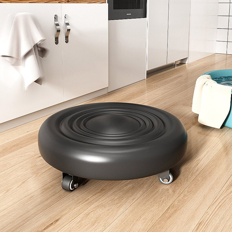 360 Rotating Wheeled Rolling Stool