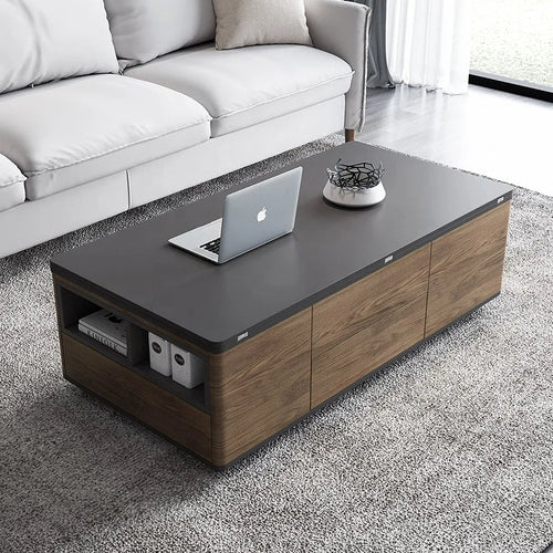 Space Saving Modern Convertible Folding Lift Coffee Table - Image 0