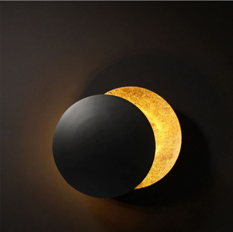Elegant Lunar Eclipse Wall Lamp - Image 0