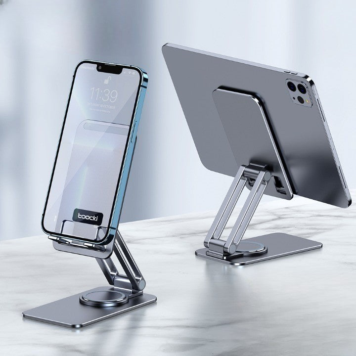 Universal Easy Fold Rotating Smartphone Holder - Image 0