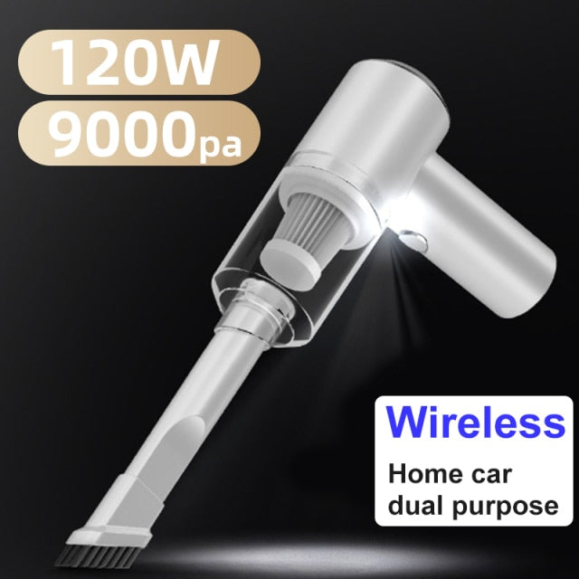Portable USB Cordless Rechargeable Car Vacuum Cleaner - Image 8