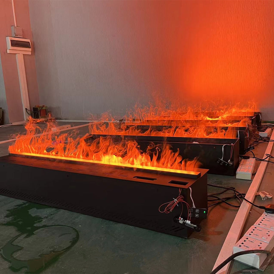 3D Elegant Home Multicolor Realistic Indoor Fireplace - Image 3
