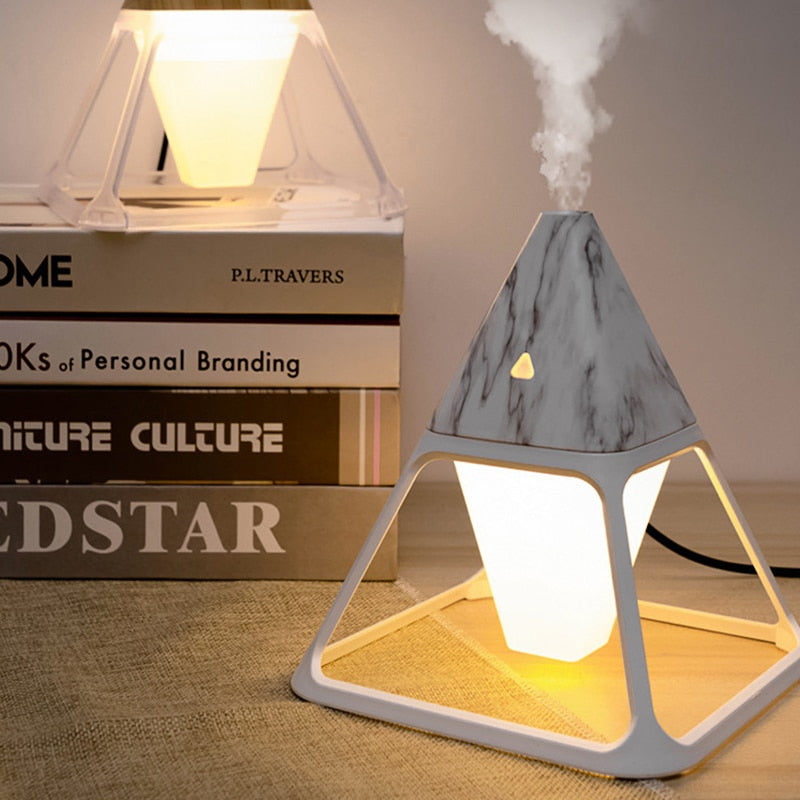 Cool Pyramid Humidifier Night Light