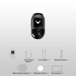 360 Full View AI Motion Dash Cam