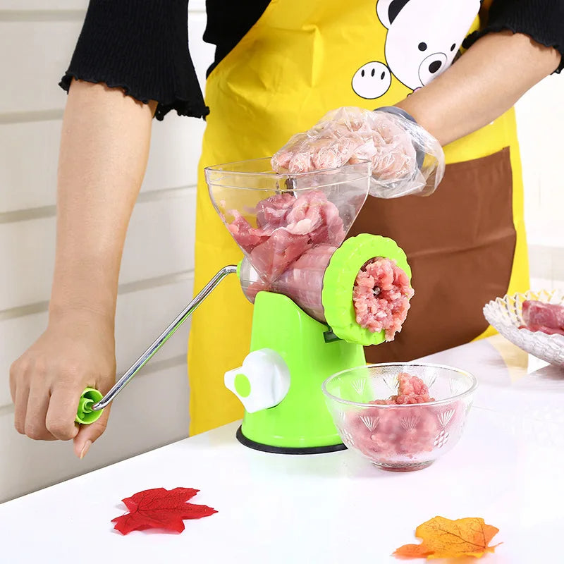 Homemade Manual Meat Grinder Mincer Machine - Image 1