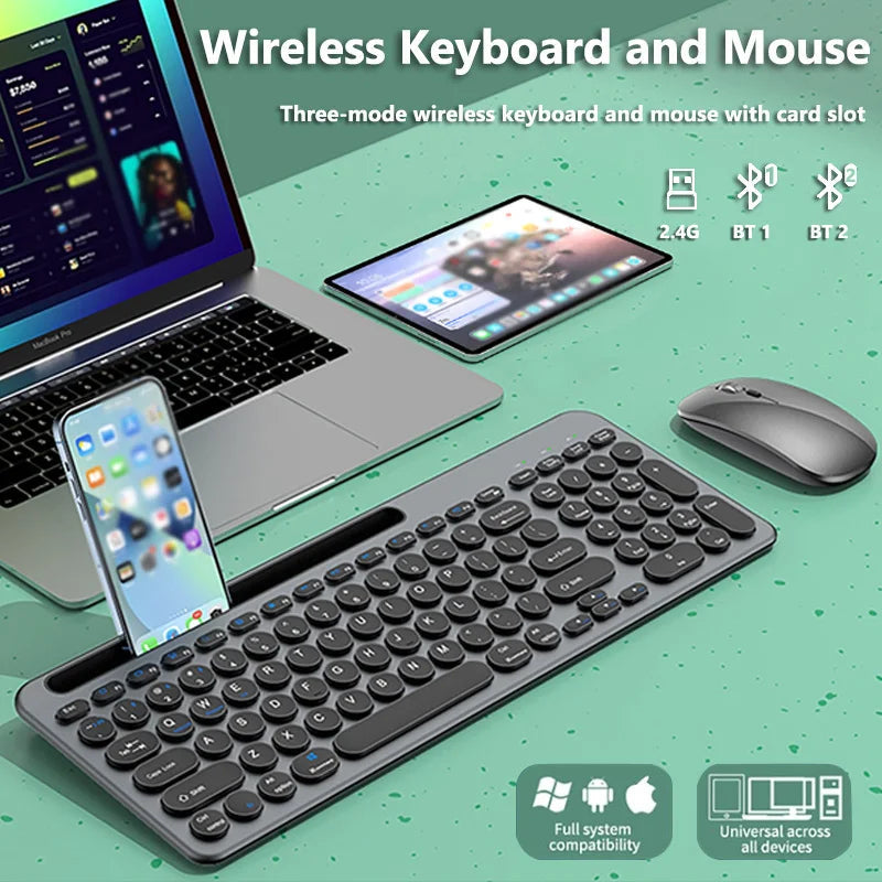 Multi Compatible Wireless Portable Keyboard - Image 0
