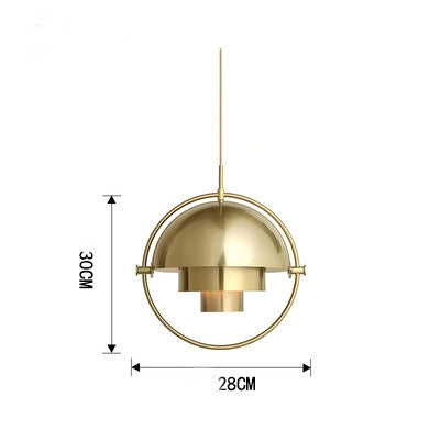 Nordic Creative Modern Ball Iron Chandelier