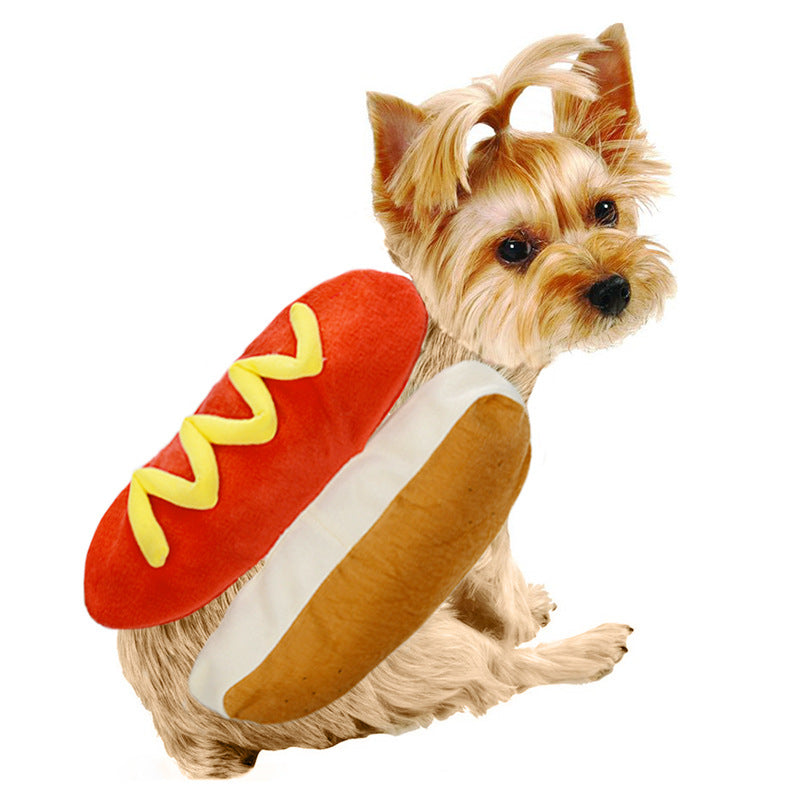 Hot Dog Halloween Pet Costume