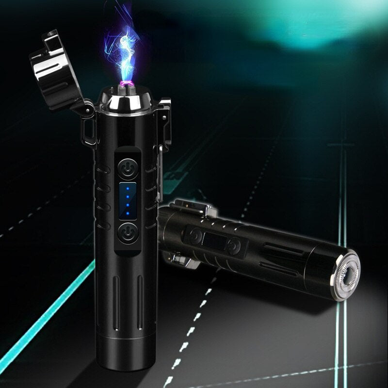 Multifunctional Electric Razor Shaver with Built-in Lighter - Image 3