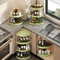 Bathroom Space-Saver Corner Organizer Rack - Image 2