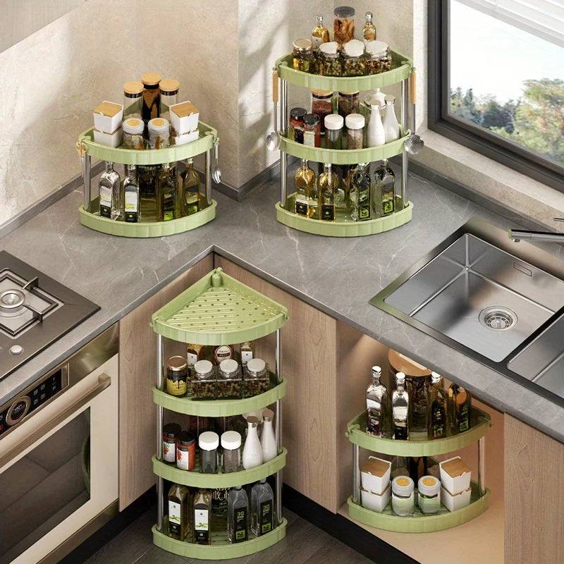 Bathroom Space-Saver Corner Organizer Rack - Image 2