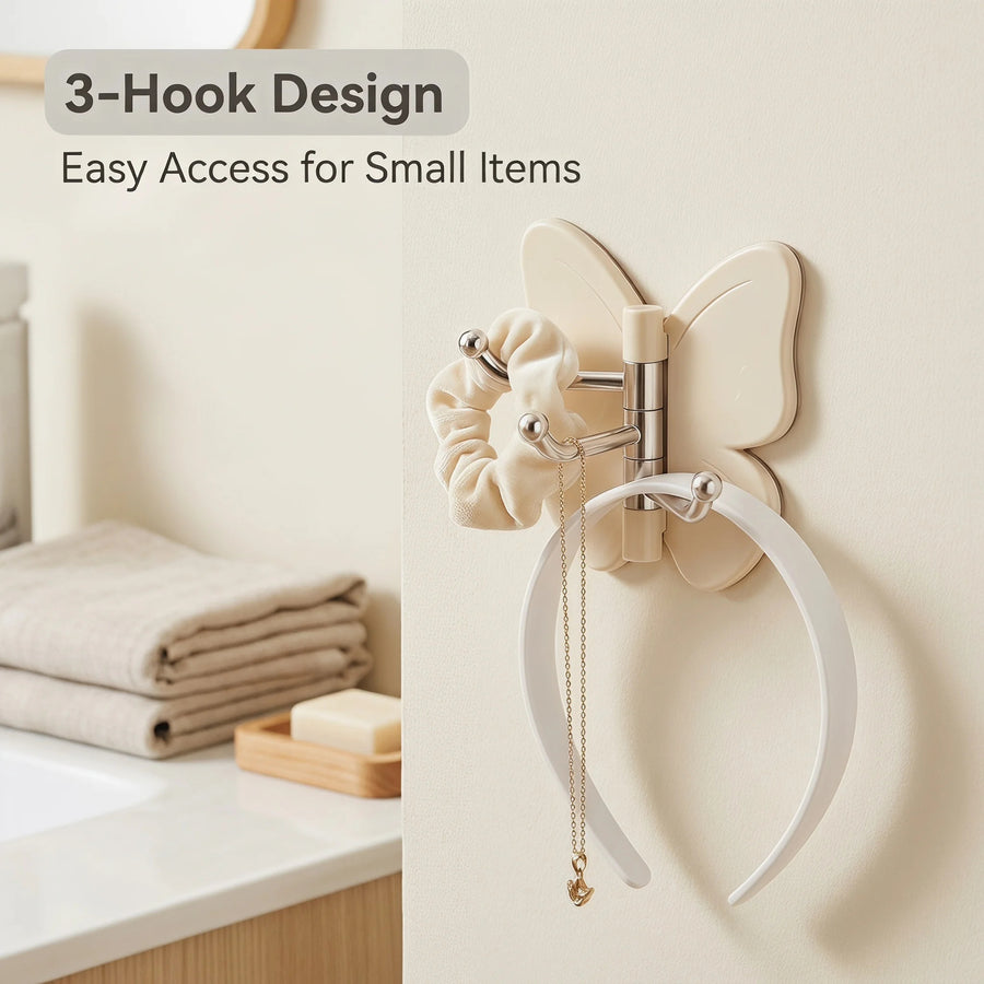 Butterfly Bloom Rotating Hook Hanger