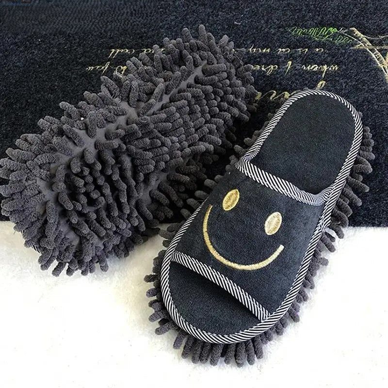 Home Helper Dust Cleaner Mop Slippers - Image 0